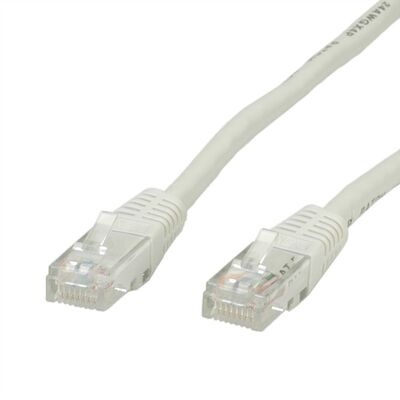 UTP Patchkábel 0.5m cat.5e, sivý, CCA