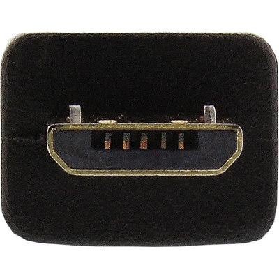 Kábel USB 2.0 A-MICRO-B M/M 0.5m, High Speed, čierny, G pozl. kon