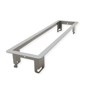 Power Frame rámik 4 pozície, 284x73x36mm, oceľ, striebornosivý
