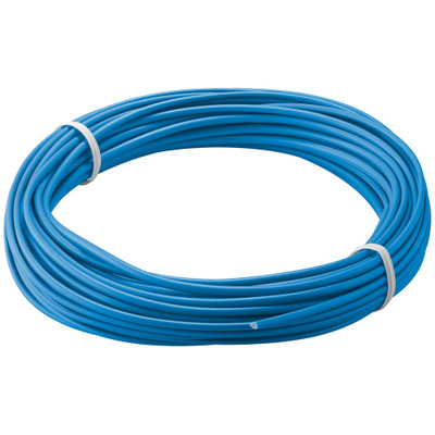 Kábel medený izolovaný 10m, 1x0.14mm, modrý