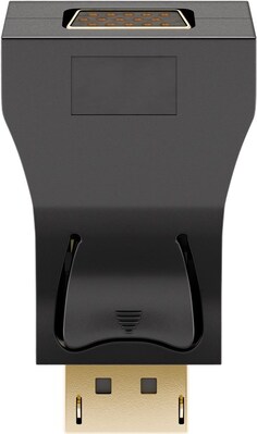 Adaptér DisplayPort/VGA M/F priama čierny