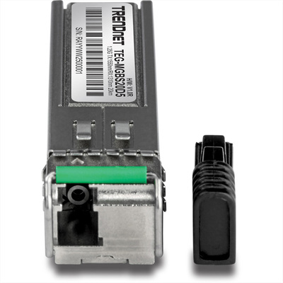 Mini GBIC modul SFP TX 1550nm, LC Simplex, Single Mode, do 20km, 1.25Gbps, Dual Wavelength, TRENDnet