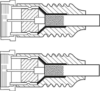 Kábel satelitný, koax F-konektor M/M 2.5m, 75 Ohm, 80dB, 2x tienený, CCS, biely, pozl. kon., plochý