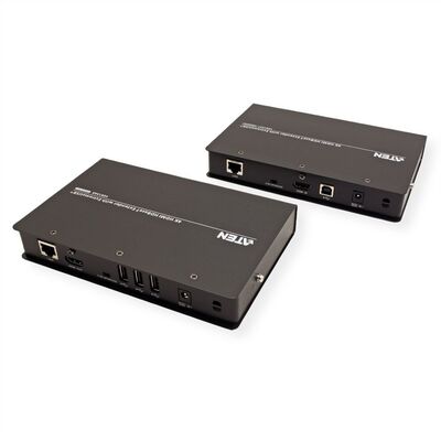 Predĺženie KVM cez TP do 100m, HDMI, USB, 4K@60Hz