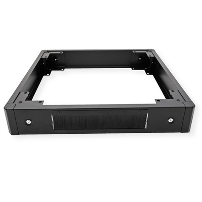 Podstavec pre sieťový kabinet, 600x600mm (ŠxH), čierny