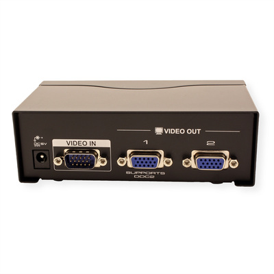 Video distribútor / splitter VGA 1IN/2OUT, 450MHz