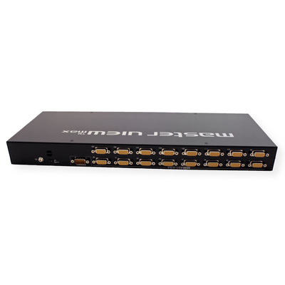 KVM switch/prepínač 16PC, VGA, PS2+USB, OSD