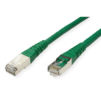 S/FTP (PiMF) Patchkábel 0.3m cat.6, zelený, Cu, Component Level