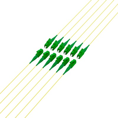 Optický Pigtail LC/APC, OS2, G657A2, 2m, žltý (12ks/bal)