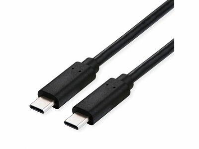 Kábel USB 4 Gen 3x2, Typ C CM/CM 2m, 40Gbps, PD 100w 20V5A, čierny