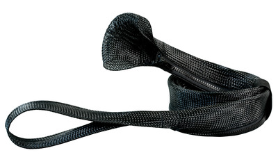 Káblový organizér Kábel Fix, zips, 1m, ⌀ do 30mm, čierny
