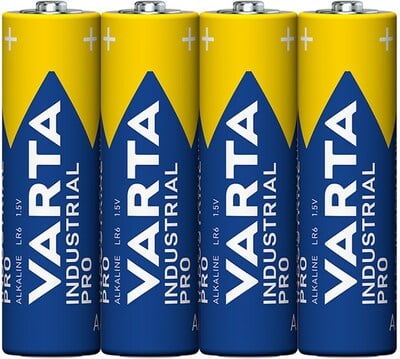 Baterka VARTA Industrial Alkalická AA (4ks) 1.5V (LR6) 4BL