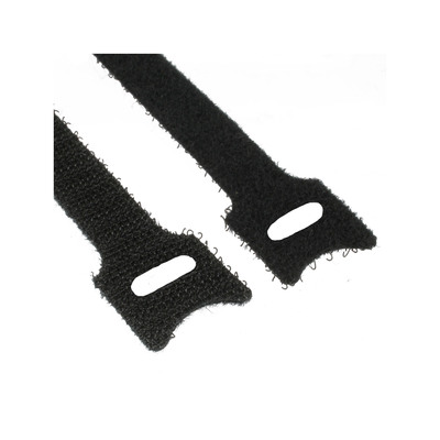 Zväzovacie lanko, suchý zips, 150x12mm, 10ks/bal, čierne