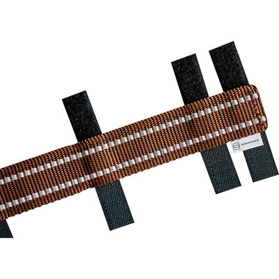 Kryt na ostnatý obojok ULTRA-PLUS, 3.5cm/47.5cm, hnedá reflexná, HS