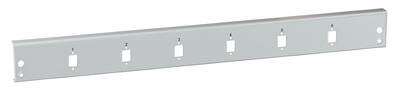 Predný panel pre optický patchpanel 12x LC duplex / SC simplex / E2000 simplex / MTRJ, čierny