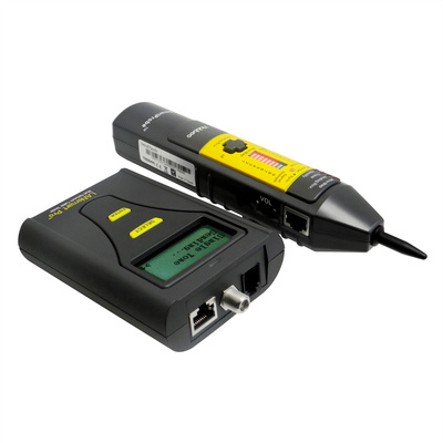 Tester siete LAN, Multi-Network, s LCD displayom, RJ45, so sledovacou sondou (LANsmart Pro), HOBBES