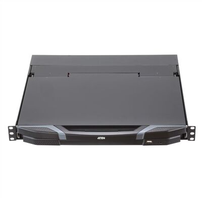 KVM konzola 18.5" LCD, HDMI, VGA, DVI, USB, US Layout