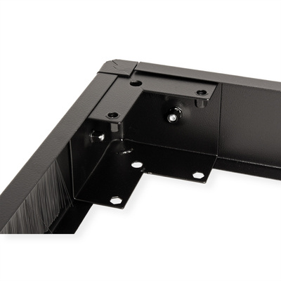 Podstavec pre sieťový kabinet, 600x600mm (ŠxH), čierny