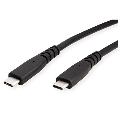 Kábel USB 4 Gen 3x2, Typ C CM/CM 0.5m, 80Gbps, PD 240w 48V5A, čierny