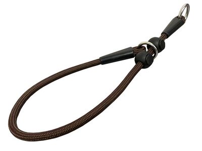 Korekčná šnúrka na výcvik 6mm/65cm, obmedzovač, polypropylen, čierna