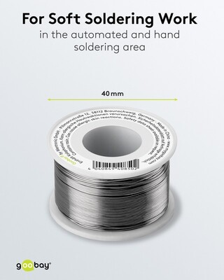 Cín spájkovací o priemere 0.56mm 100g špulka - bezolovnatý