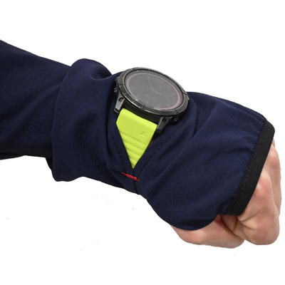 Vetrovka DYNAMIC, strečová, modro červená, L