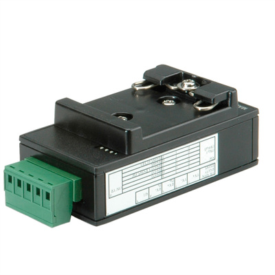 Konvertor z USB na RS422/485, DIN, čierny