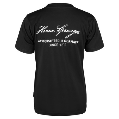 Tričko s krátkym rukávom s logom SPRENGER dámske, čierne, S, HS
