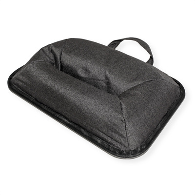 Podložka pod notebook/tablet s vankúšom, sivá