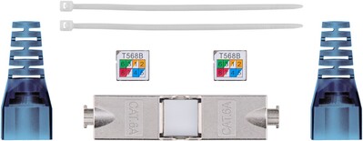 Spojka Keystone cat.6a, AWG22-AWG24 beznástrojový (toolless), SLIM