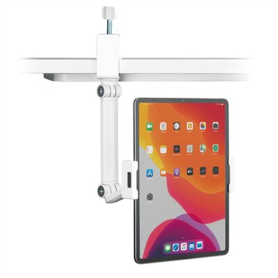 Držiak pre tablety 4.7-12.9" na stôl, univerzálny, max 1kg, rameno 470mm, čierny