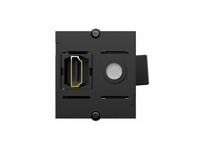 Modul pre BACHMANN, HDMI + Tlačidlo, 1m, s konektorom RJ11 pre tlačidlo, čierny