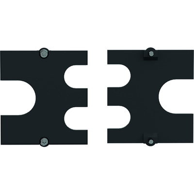 Modul pre BACHMANN káblová priechodka 3 vstupy 2x 9mm + 1x 14mm, čierny
