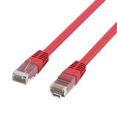 UTP Patchkábel LSOH 7.5m cat.6, červený, CCA