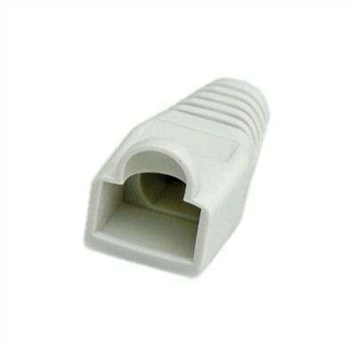 Krytka na konektor RJ45, 10ks/bal, sivá