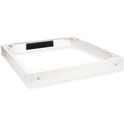 Podstavec pre sieťový kabinet, 800x800mm (ŠxH), sivý