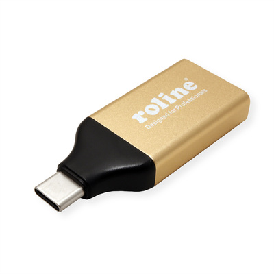 Adaptér USB 3.1 Typ C na HDMI 2.0 4K@60Hz, Gold