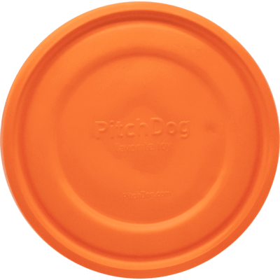 HS Hračka lietajúci tanier plávajúci, 24cm, netoxický polymér, oranžový