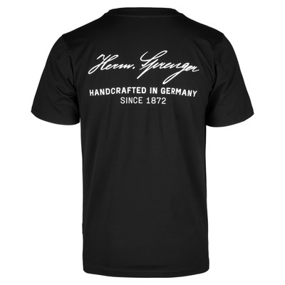 Tričko s krátkym rukávom s logom SPRENGER pánske, čierne, S, HS