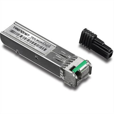 Mini GBIC modul SFP TX 1550nm, LC Simplex, Single Mode, do 20km, 1.25Gbps, Dual Wavelength, TRENDnet