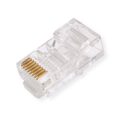 Konektor 8/8 RJ45 cat.5e, netienený, 10ks/bal