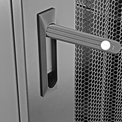 19" Rack na podlahu 42U, čierny, 2000x800x1000 mm (HxWxD)