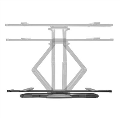 Držiak pre TV 37-80" na stenu, max 45kg, rameno 475mm, VESA do 600x400, čierny