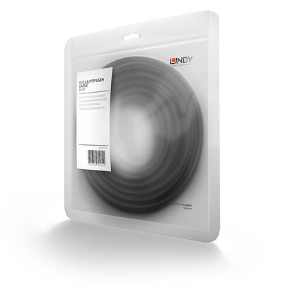 S/FTP (PiMF) Patchkábel LSOH 30m cat.6, čierny, Cu