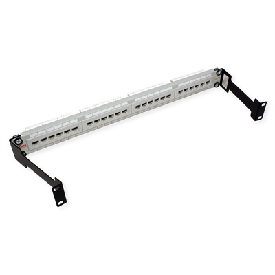 Adaptér pre zmenu inštalačnej hĺbky 151.5mm, 1U, čierny