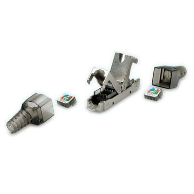 Spojka Keystone cat.6a, AWG22-AWG24 beznástrojový (toolless), SLIM