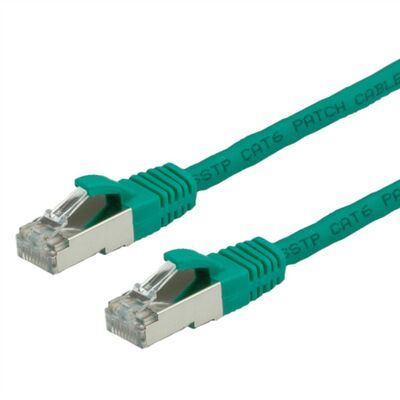 S/FTP (PiMF) Patchkábel LSOH 1.5m cat.6, zelený, Cu