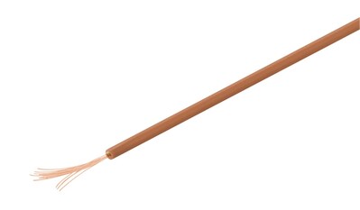 Kábel medený izolovaný 10m, 1x0.14mm, hnedý