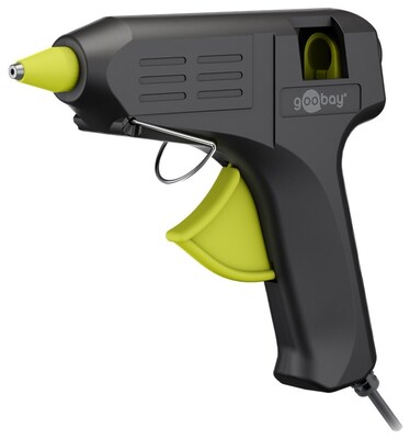 Tavná lepiaca pištoľ Superior, 230V, 40 W, vrátane 20 lepiacích tyčiniek, čierna