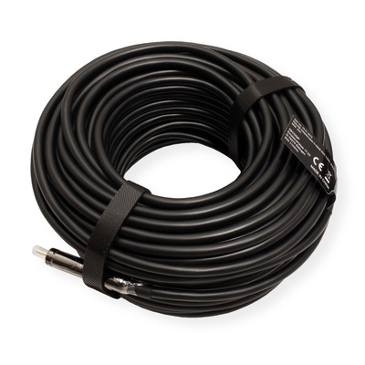 Kábel USB 3.1 Typ C na HDMI M/M 30m, gen.2, 4K@60Hz, čierny, aktívny, optický